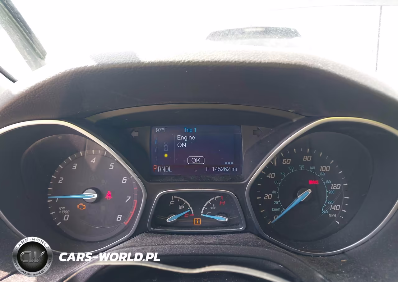 2014 Ford Focus Se VIN:1FADP3F21EL437976 - 7