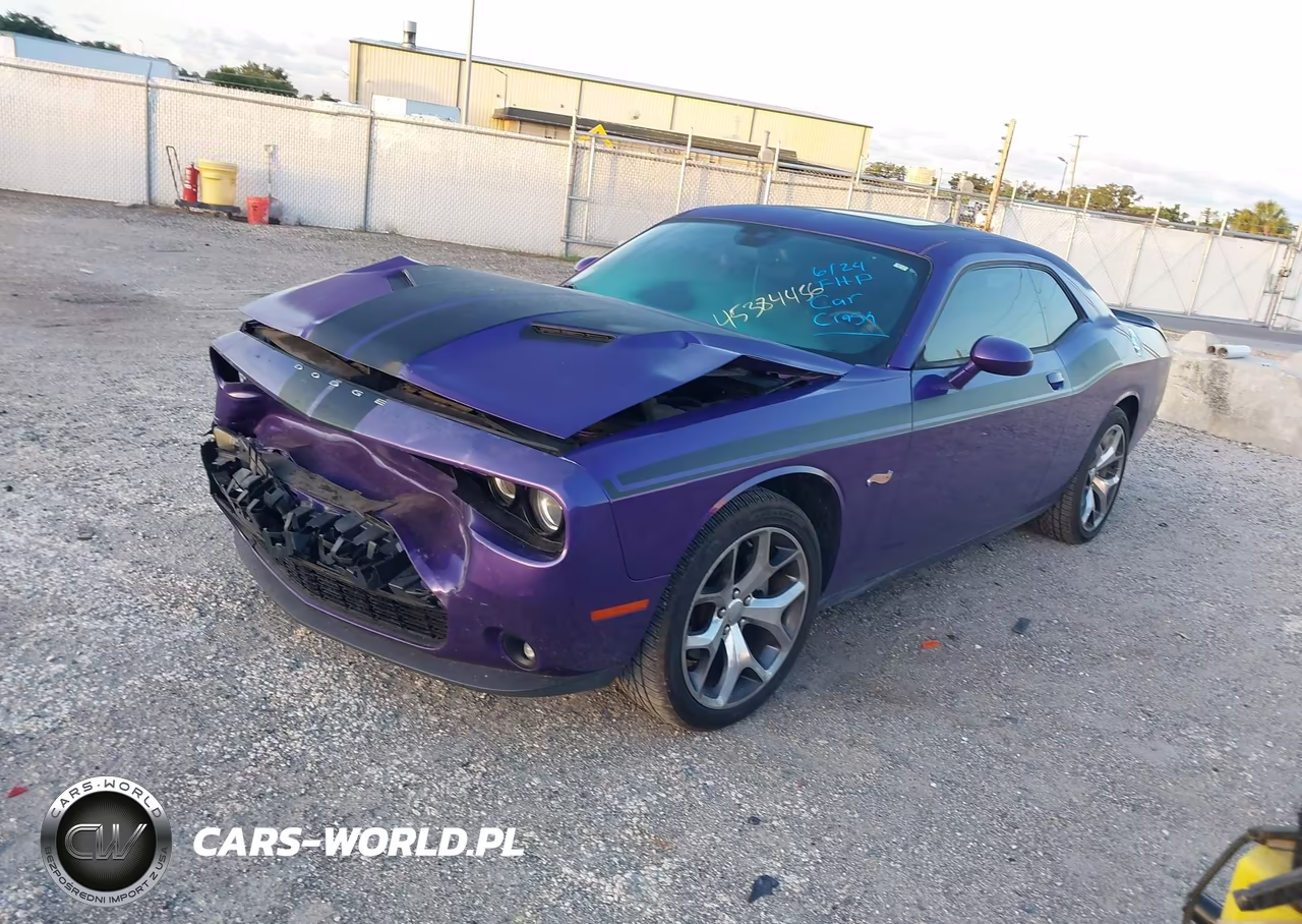 2016 Dodge Challenger Sxt Plus VIN:2C3CDZAG2GH153815 - 2