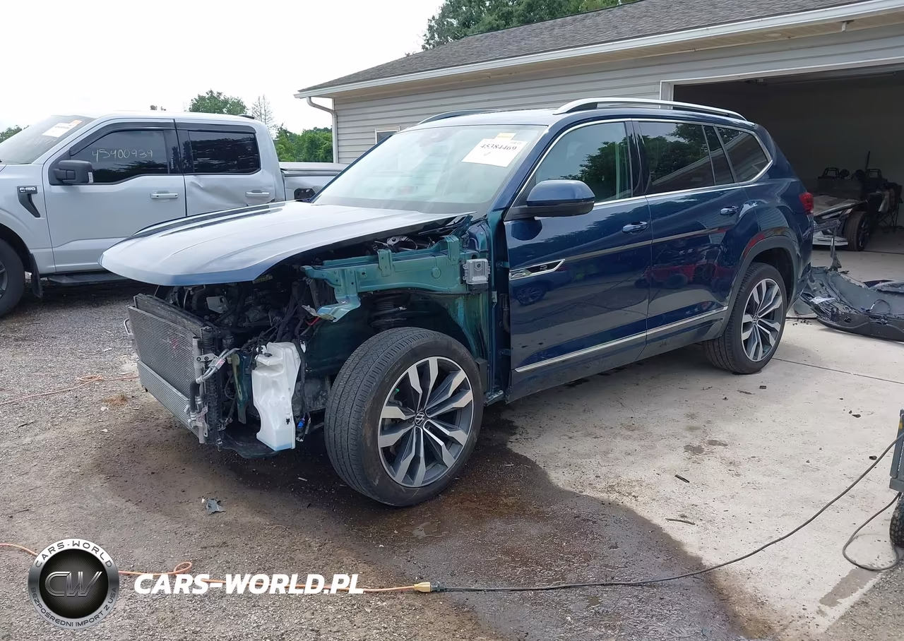 2022 Volkswagen Atlas 3.6L V6 Sel Premium R-Line VIN:1V2FR2CA4NC500196 - 2