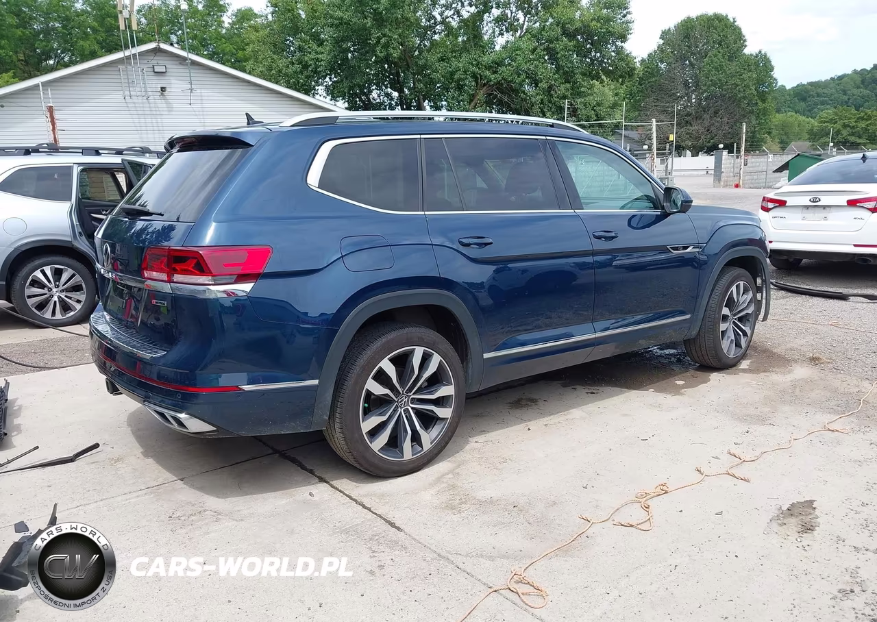2022 Volkswagen Atlas 3.6L V6 Sel Premium R-Line VIN:1V2FR2CA4NC500196 - 4