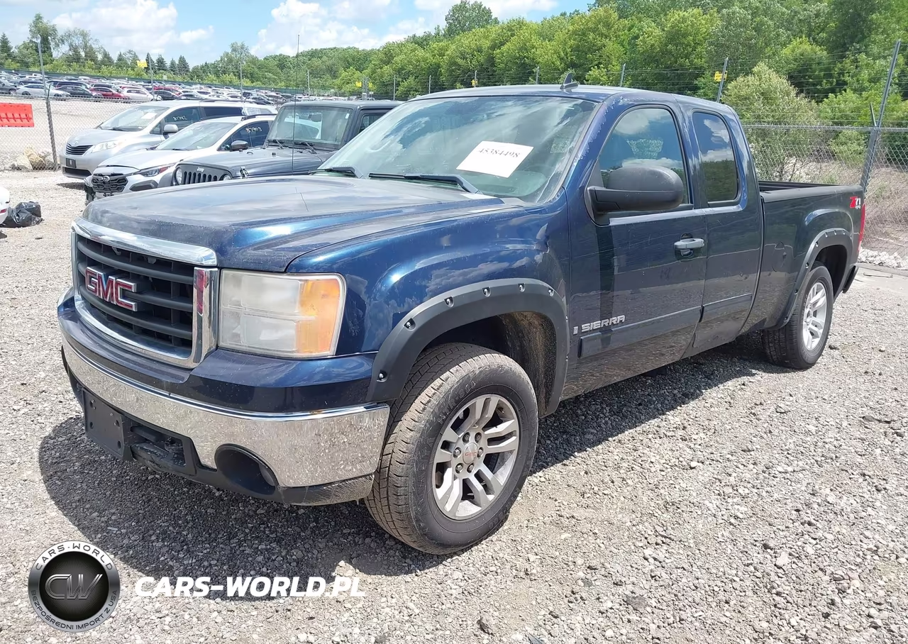 2008 GMC Sierra 1500 Sle1 VIN:2GTEK19J381215308 - 2