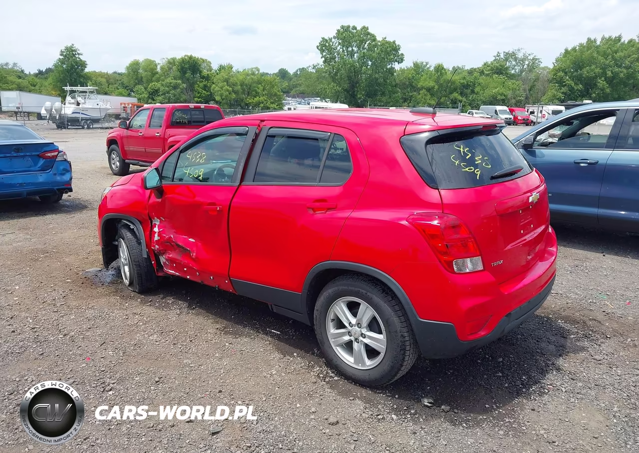 2020 Chevrolet Trax Fwd Ls VIN:KL7CJKSB0LB342414 - 3