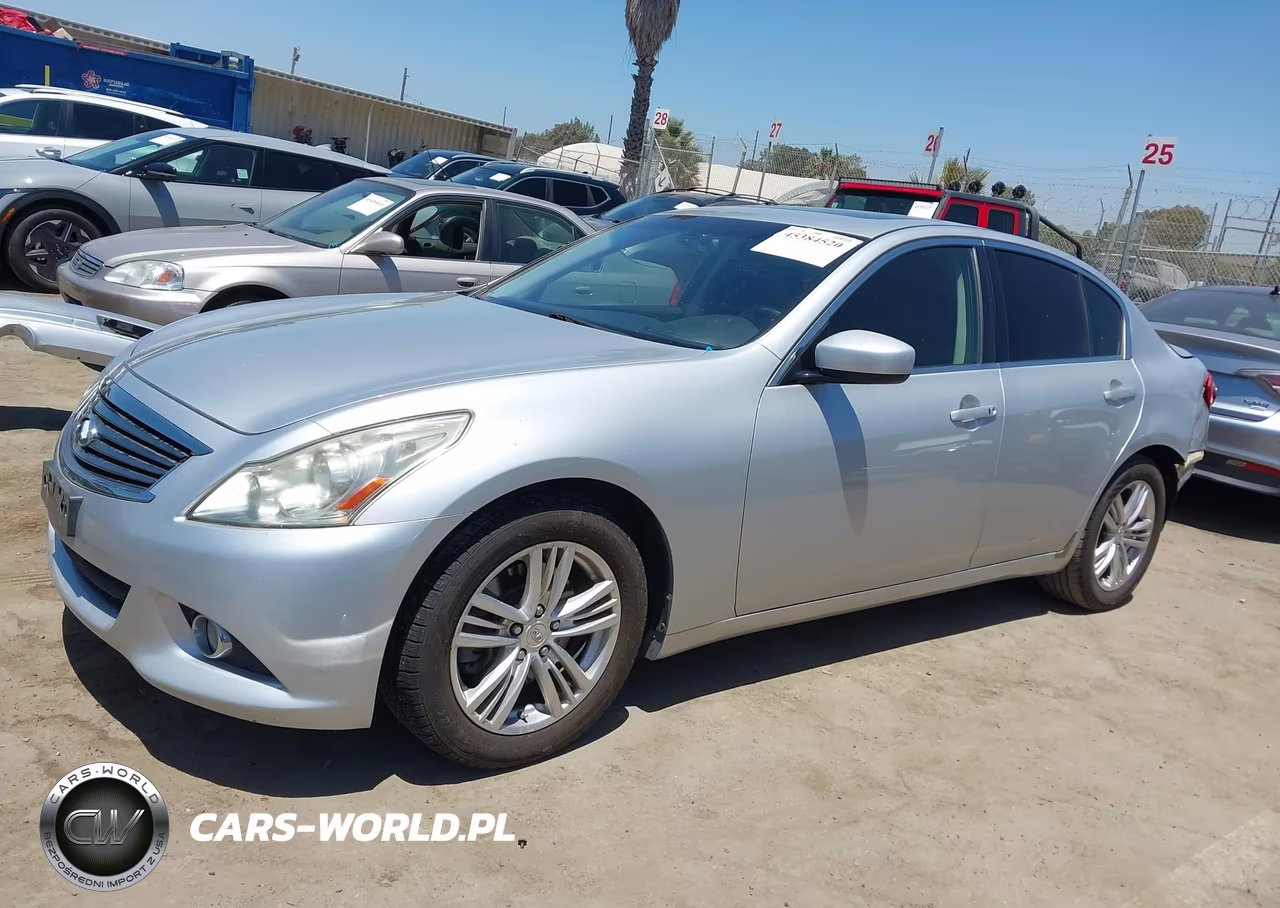 2011 Infiniti G25 Journey VIN:JN1DV6AP5BM830375 - 2