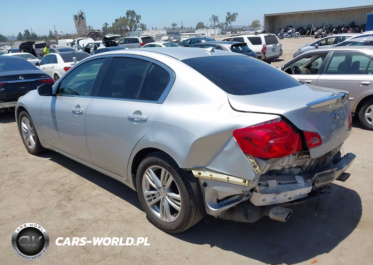 2011 Infiniti G25 Journey VIN:JN1DV6AP5BM830375 - 3