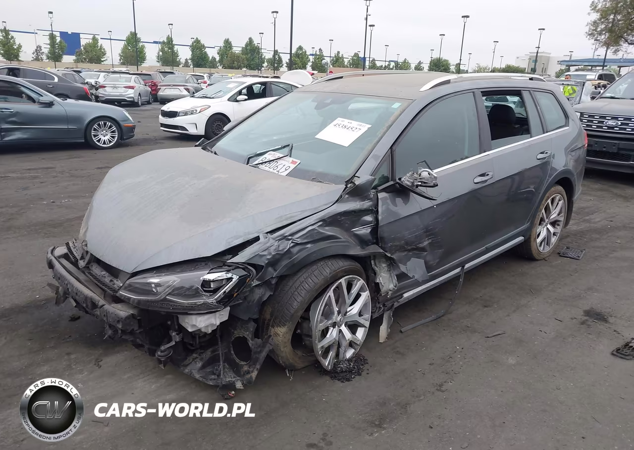 2019 Volkswagen Golf Alltrack Tsi S-Tsi Se-Tsi Sel VIN:3VWH17AU8KM520096 - 2