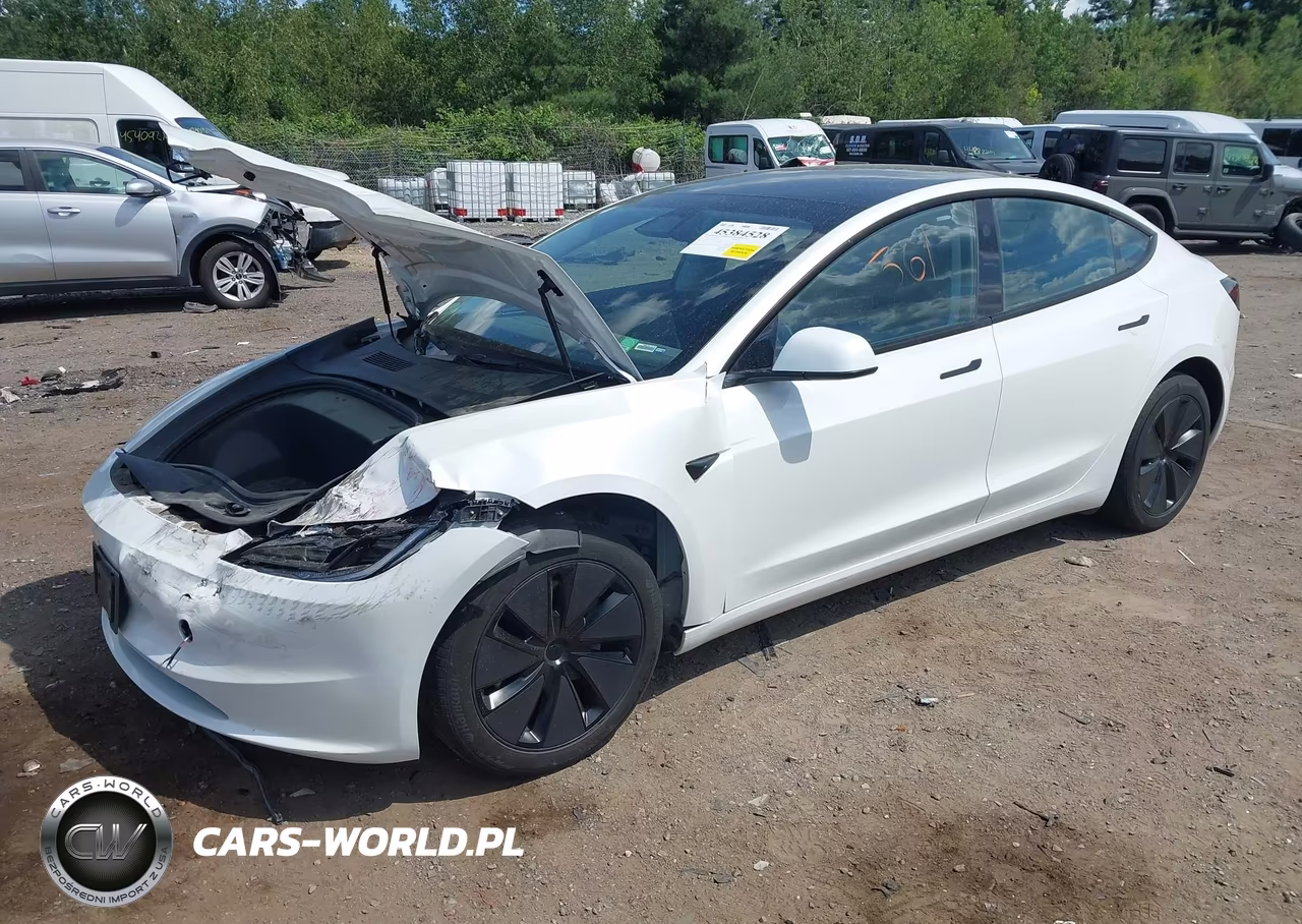 2024 Tesla Model 3 Long Range Dual Motor All-Wheel Drive-Rear-Wheel Drive VIN:5YJ3E1EA9RF725231 - 2