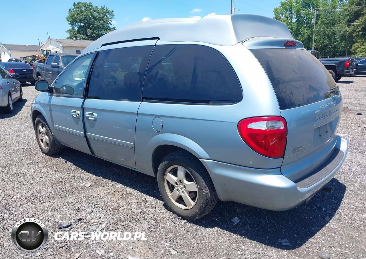2005 Dodge Caravan Sxt VIN:2D4GP44L85R302786 - 3
