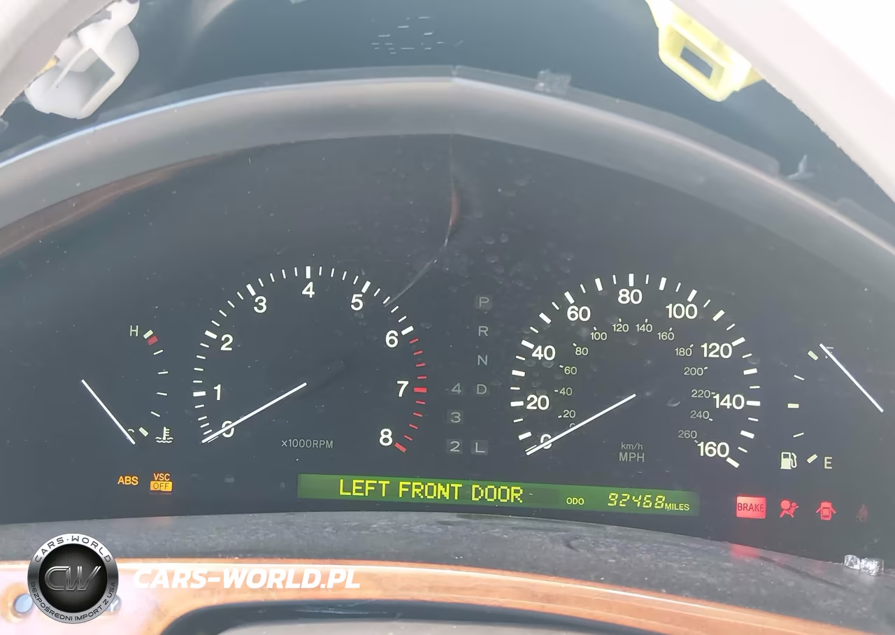 2000 Lexus Ls 400 VIN:JT8BH28F1Y0171517 - 7