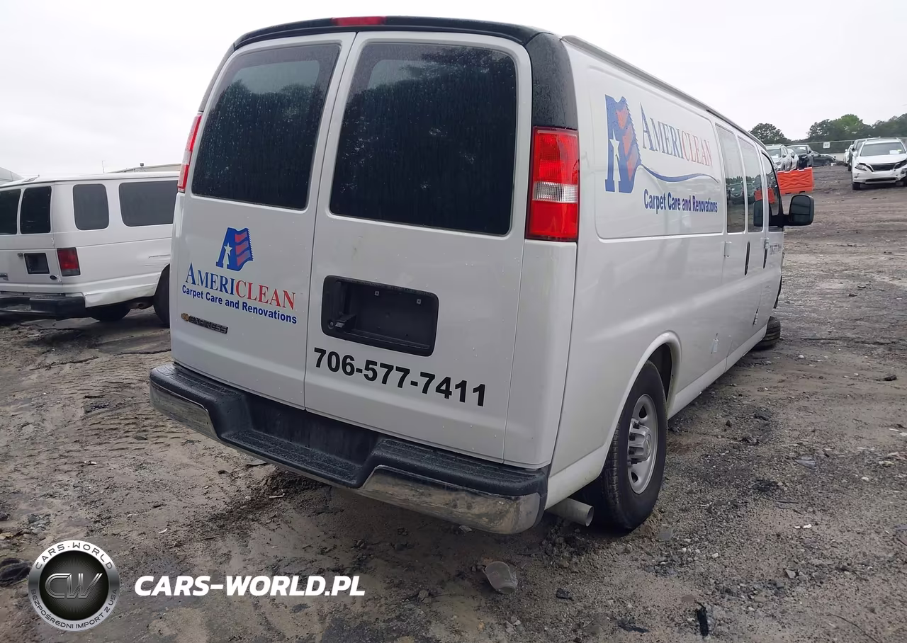 2025 Chevrolet Express Cargo Rwd 2500 Extended Wheelbase Wt VIN:1GCWGBF73S1160960 - 4