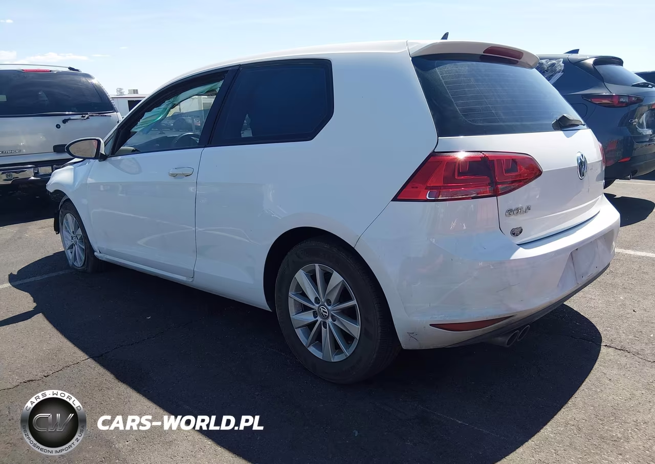 2015 Volkswagen Golf Tsi S 2-Door VIN:3VW917AU5FM063337 - 3