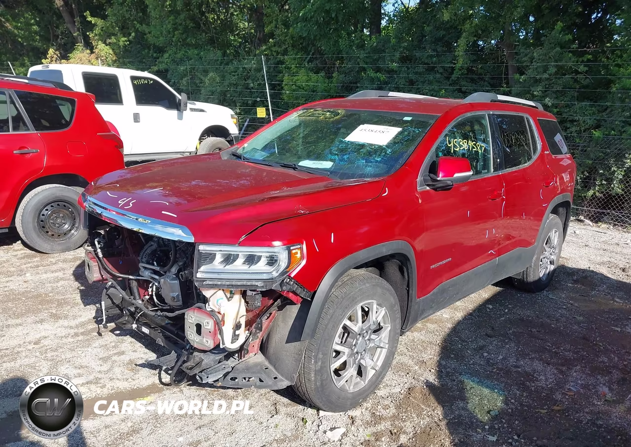 2021 GMC Acadia Fwd Slt VIN:1GKKNMLS8MZ134307 - 2