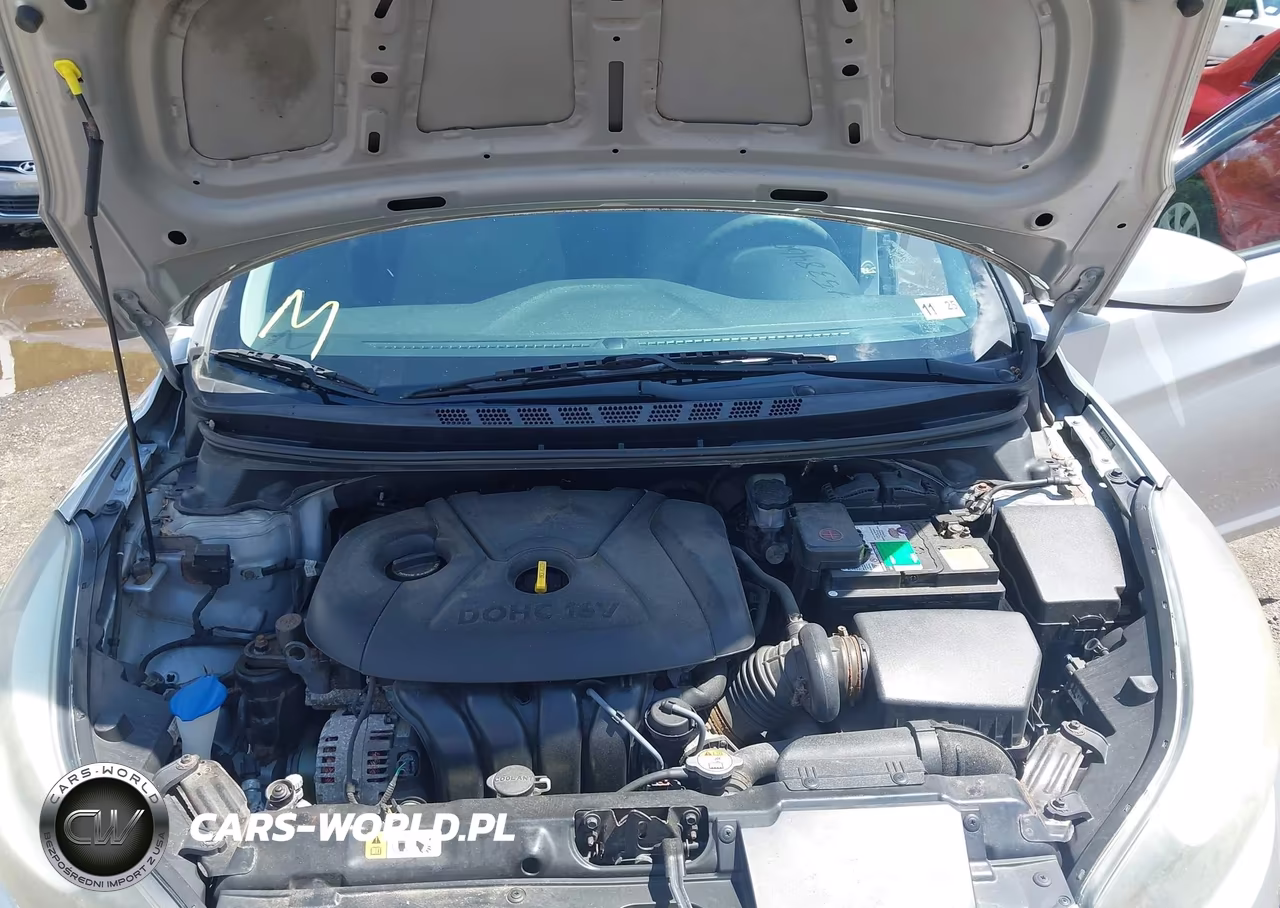 2014 Hyundai Elantra Se VIN:5NPDH4AE3EH472585 - 10