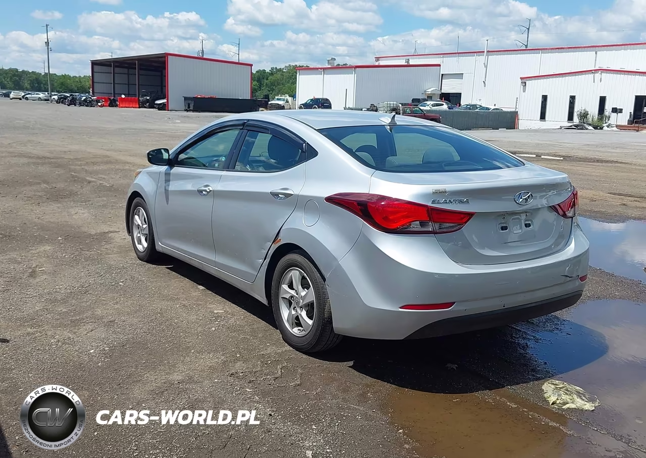 2014 Hyundai Elantra Se VIN:5NPDH4AE3EH472585 - 3