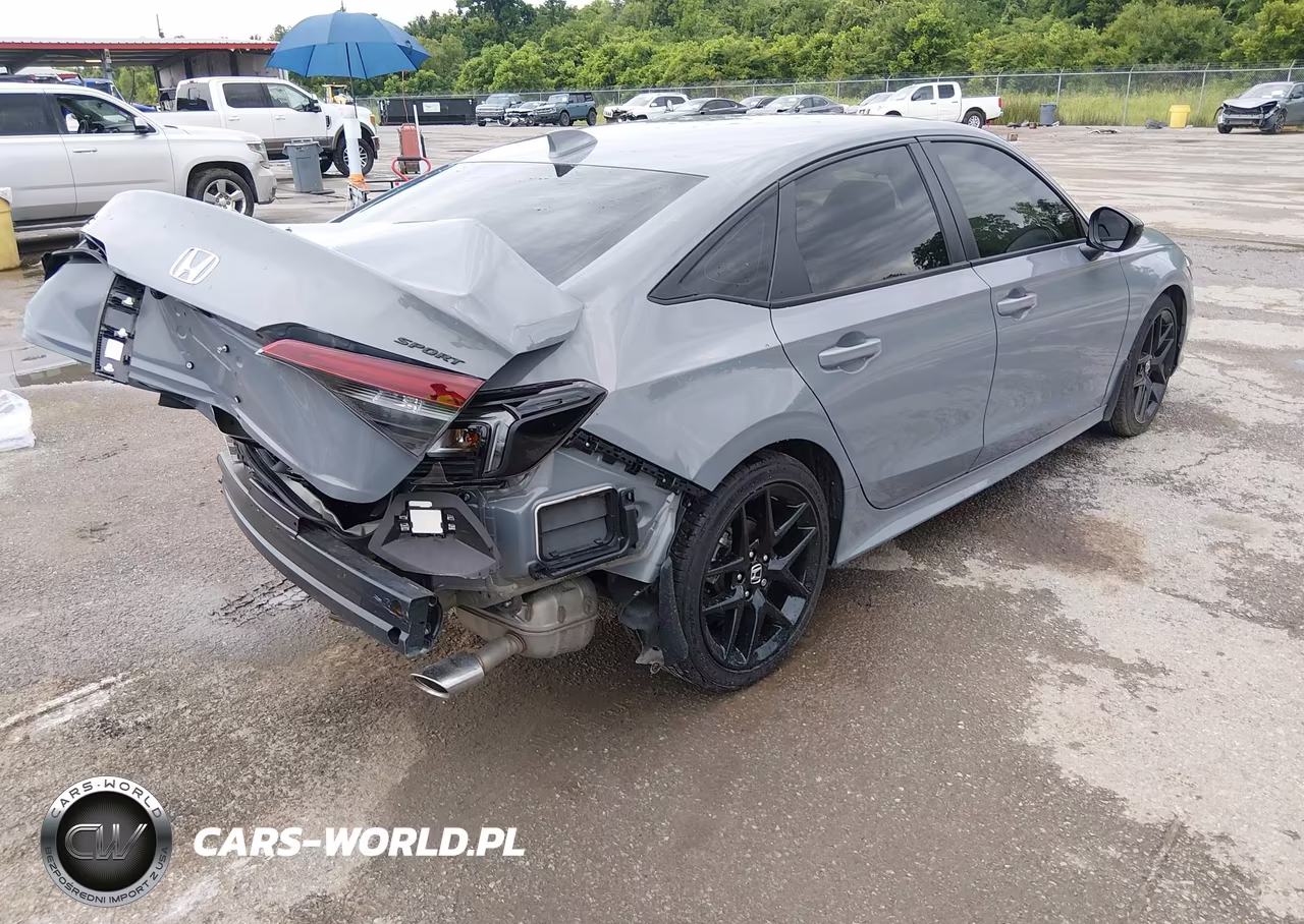 2026 Honda Civic Sport VIN:2HGFE2F55TH515846 - 4