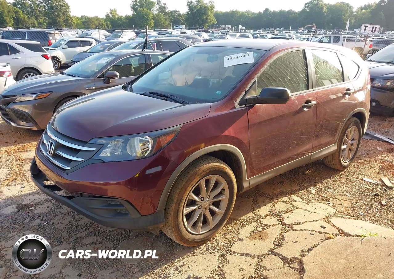 2014 Honda Cr-V Lx VIN:5J6RM3H32EL029947 - 2