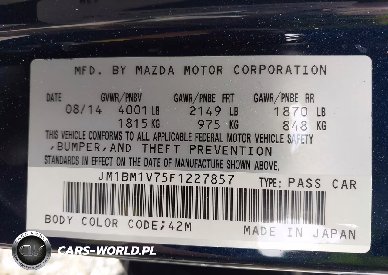 2015 Mazda Mazda3 I Touring VIN:JM1BM1V75F1227857 - 9