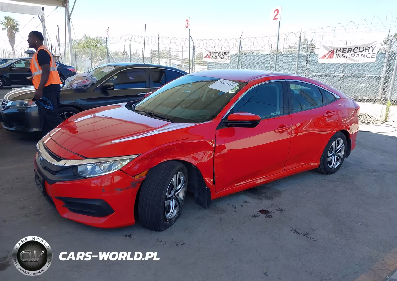 2018 Honda Civic Lx VIN:2HGFC2F51JH597643 - 2