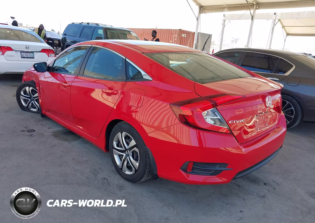 2018 Honda Civic Lx VIN:2HGFC2F51JH597643 - 3