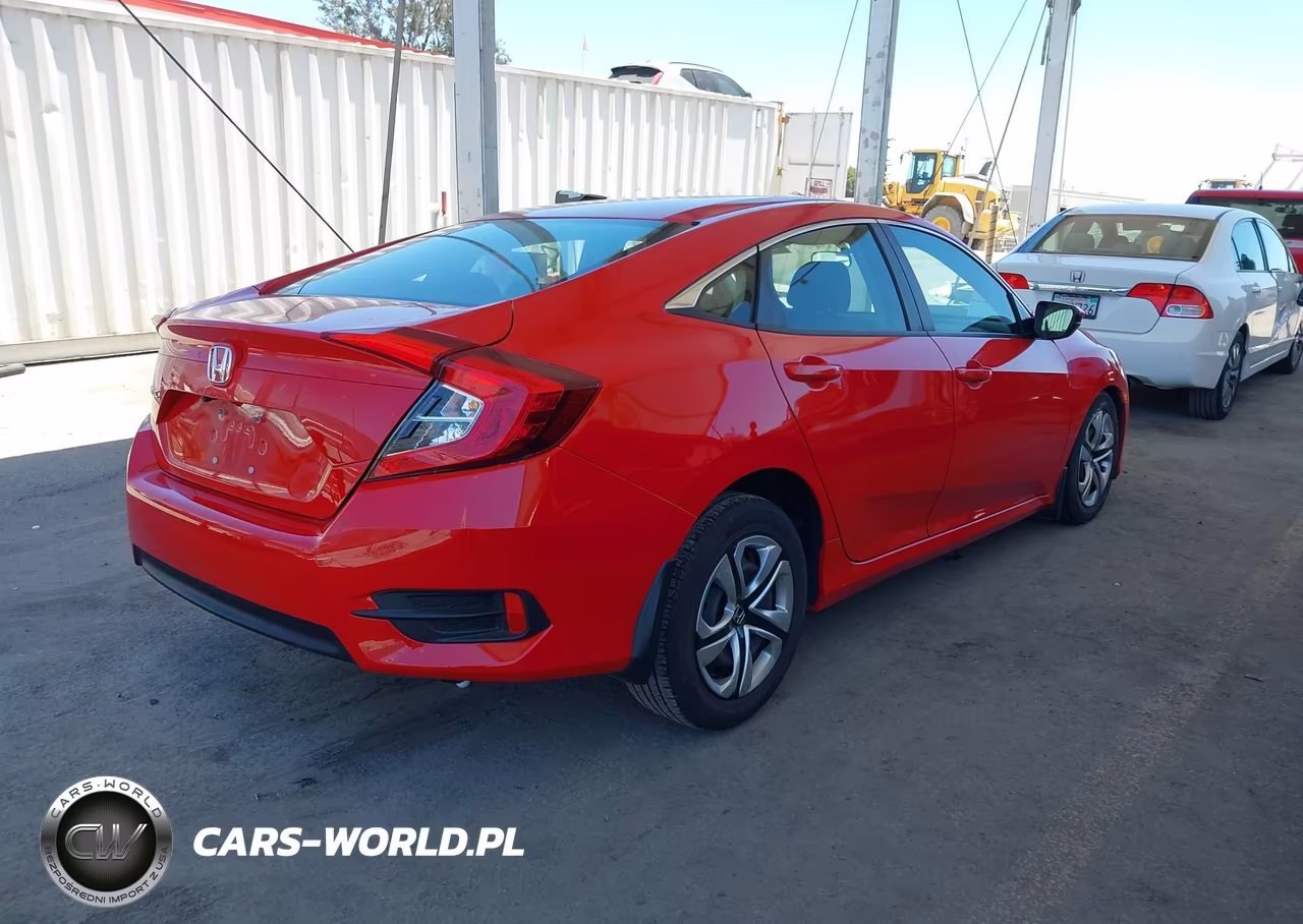 2018 Honda Civic Lx VIN:2HGFC2F51JH597643 - 4