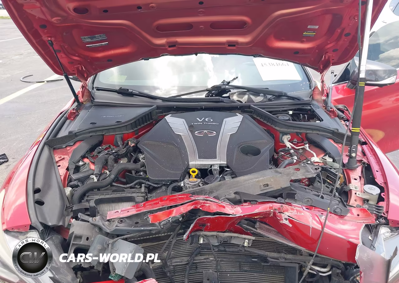 2018 Infiniti Q60 3.0T Red Sport 400 VIN:JN1FV7EL2JM631093 - 10