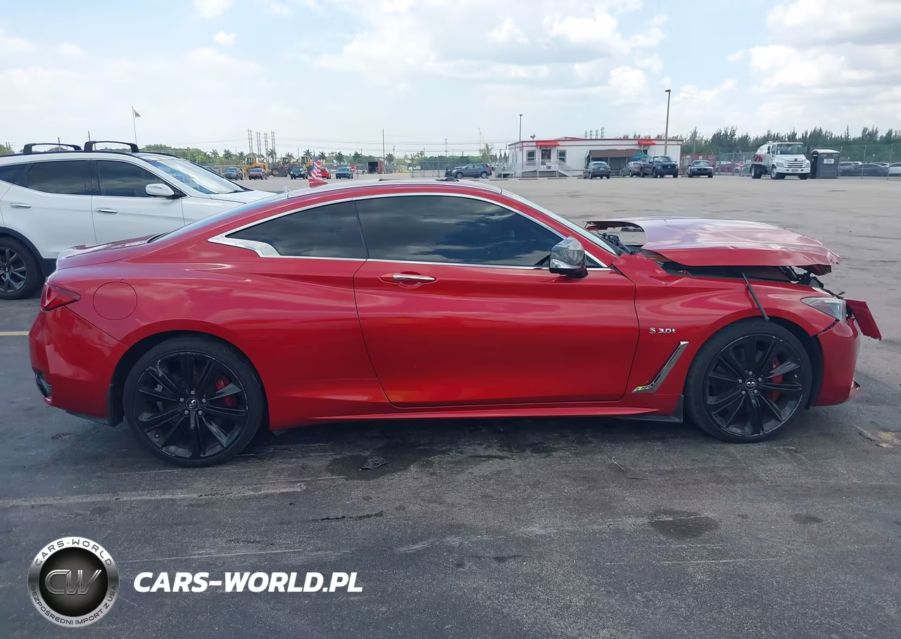 2018 Infiniti Q60 3.0T Red Sport 400 VIN:JN1FV7EL2JM631093 - 13
