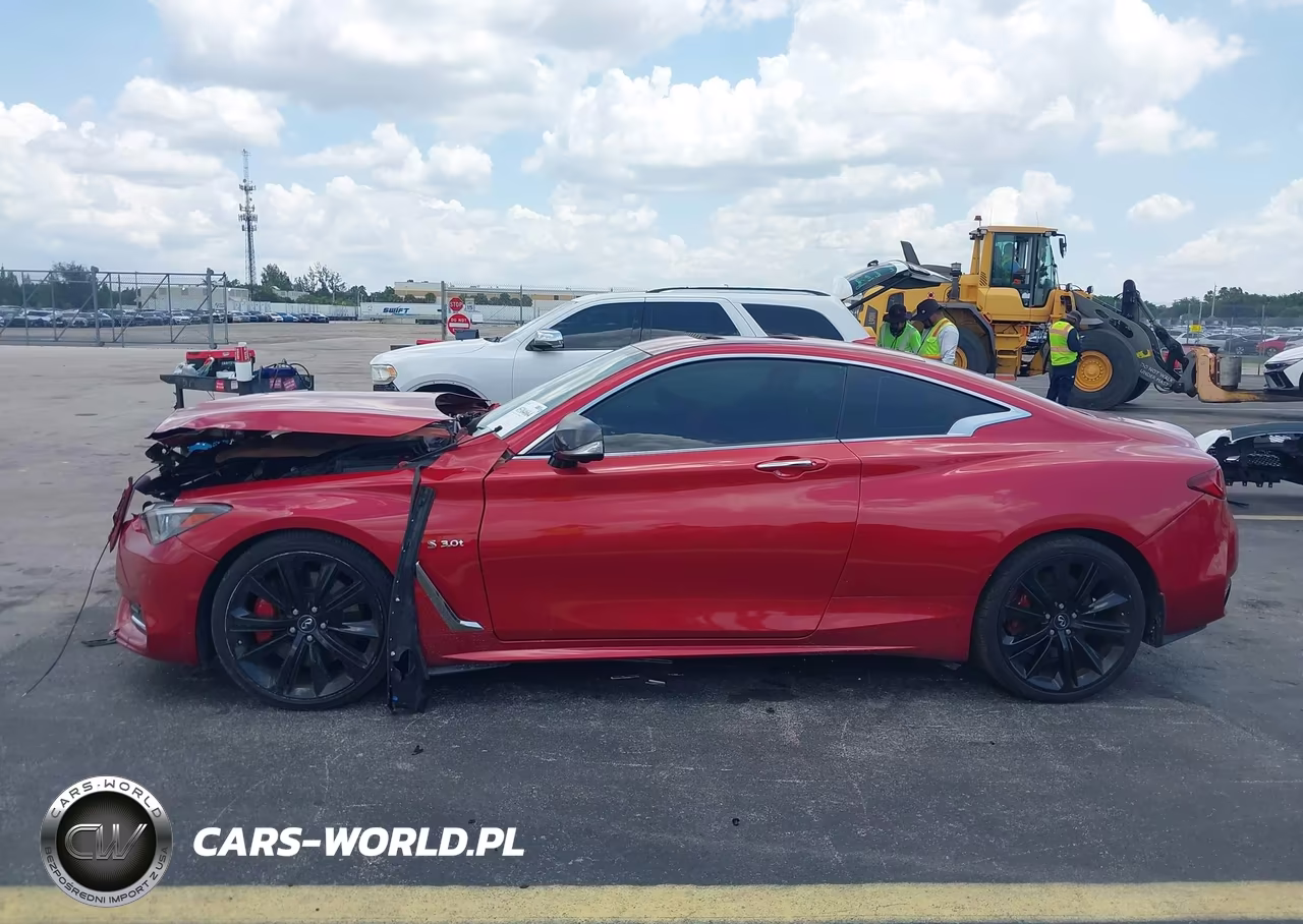 2018 Infiniti Q60 3.0T Red Sport 400 VIN:JN1FV7EL2JM631093 - 14