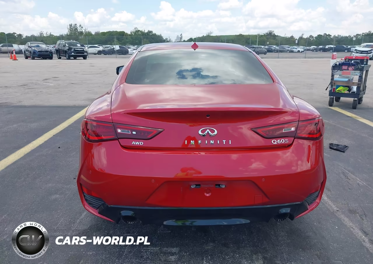2018 Infiniti Q60 3.0T Red Sport 400 VIN:JN1FV7EL2JM631093 - 16