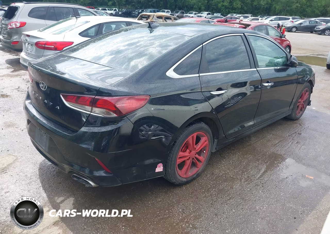 2019 Hyundai Sonata Sel VIN:5NPE34AF1KH749676 - 4