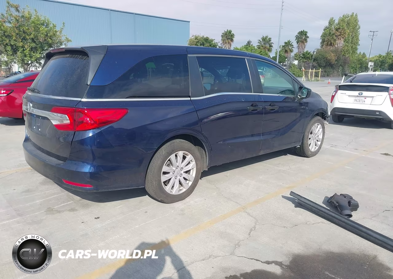 2019 Honda Odyssey Lx VIN:5FNRL6H20KB075552 - 4