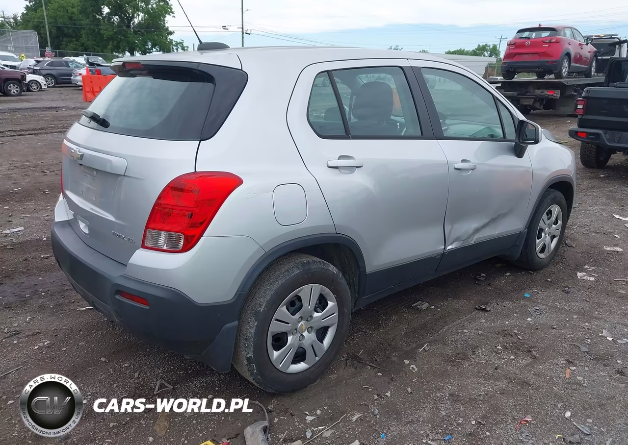2016 Chevrolet Trax Ls VIN:KL7CJKSB9GB573527 - 4