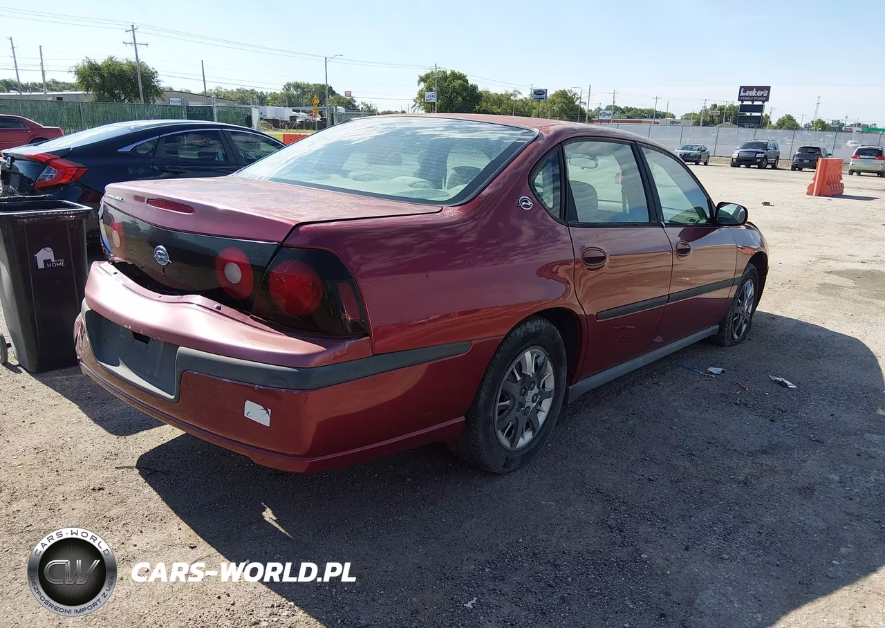 2005 Chevrolet Impala VIN:2G1WF52E459257764 - 4
