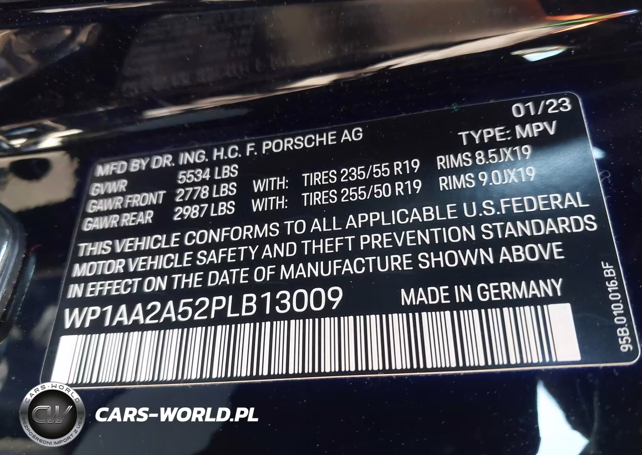 2023 Porsche Macan T VIN:WP1AA2A52PLB13009 - 9