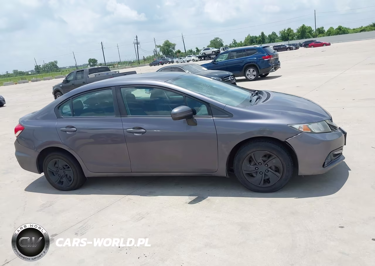 2015 Honda Civic Lx VIN:19XFB2F53FE082454 - 13