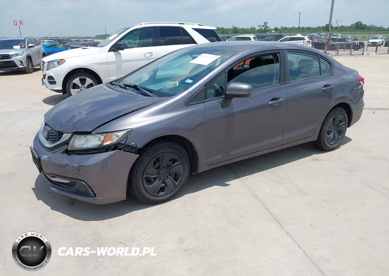 2015 Honda Civic Lx VIN:19XFB2F53FE082454 - 2