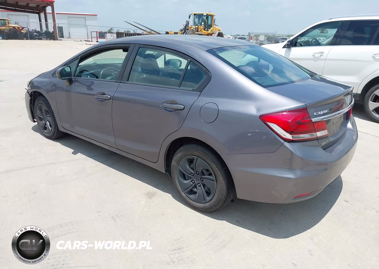2015 Honda Civic Lx VIN:19XFB2F53FE082454 - 3