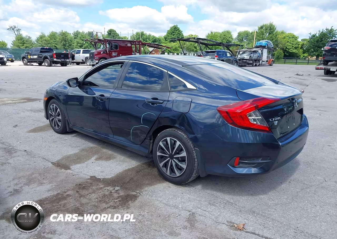 2018 Honda Civic Lx VIN:19XFC2F50JE022640 - 3