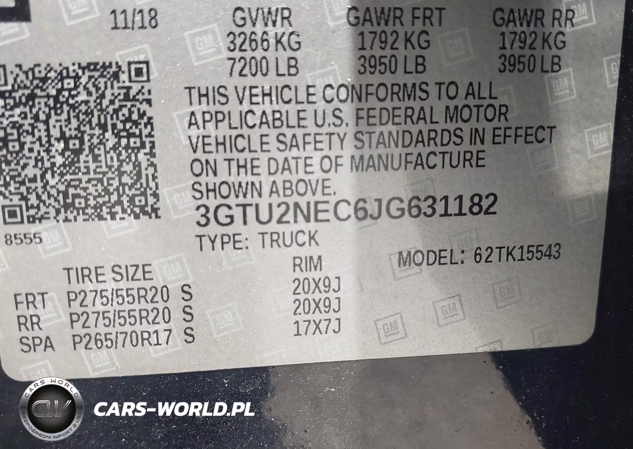 2018 GMC Sierra 1500 Slt VIN:3GTU2NEC6JG631182 - 9