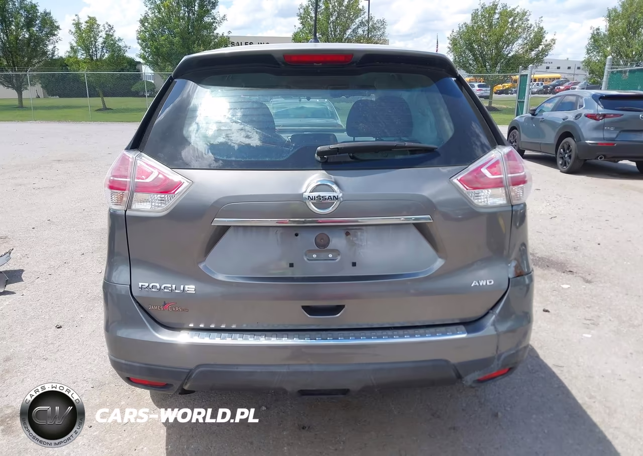 2015 Nissan Rogue S VIN:KNMAT2MV0FP547394 - 16