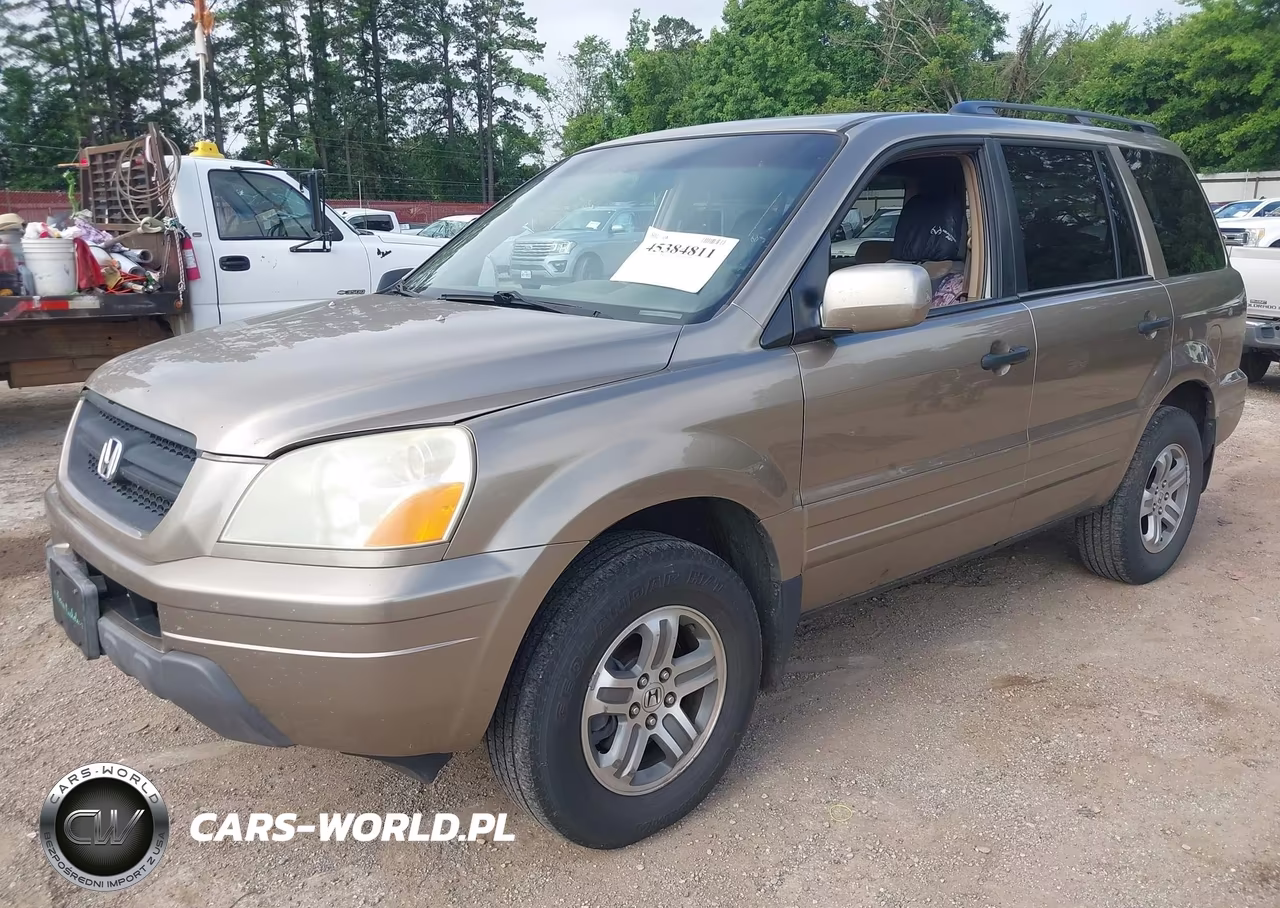 2005 Honda Pilot Ex VIN:5FNYF18495B008637 - 2