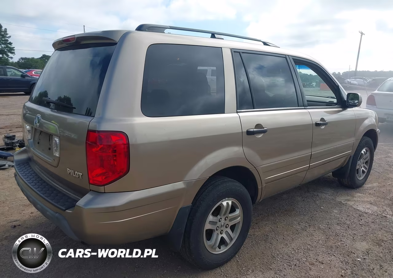 2005 Honda Pilot Ex VIN:5FNYF18495B008637 - 4
