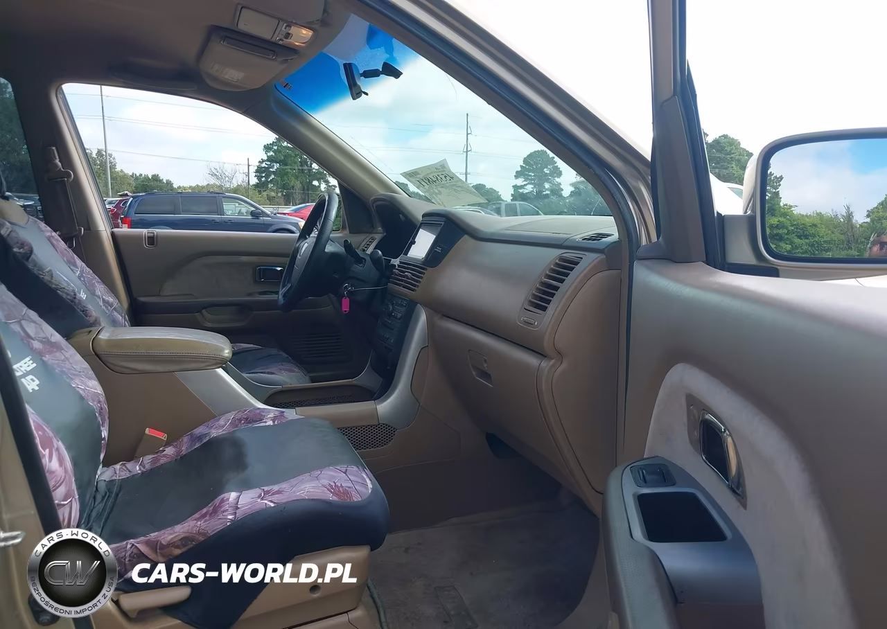 2005 Honda Pilot Ex VIN:5FNYF18495B008637 - 5