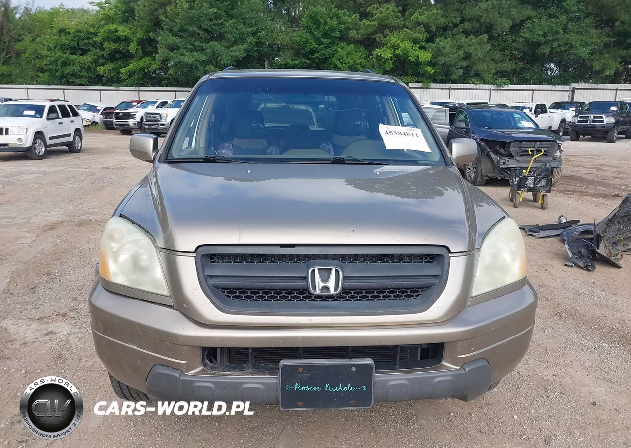 2005 Honda Pilot Ex VIN:5FNYF18495B008637 - 6