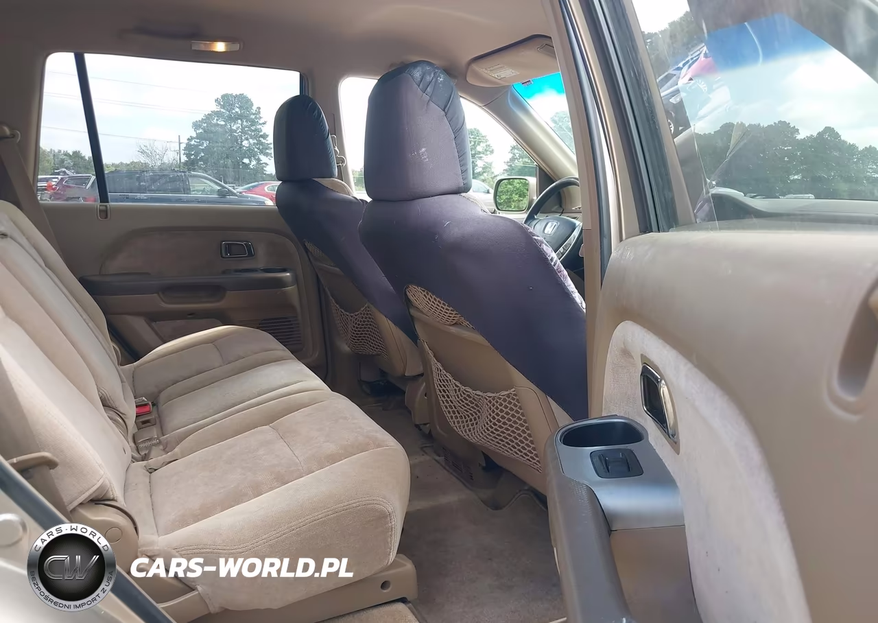 2005 Honda Pilot Ex VIN:5FNYF18495B008637 - 8