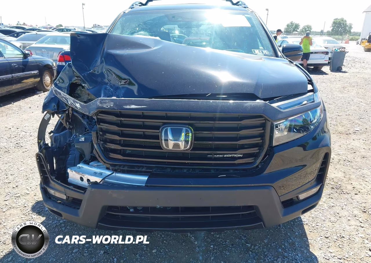 2025 Honda Passport Awd Black VIN:5FNYF8H86SB008005 - 12