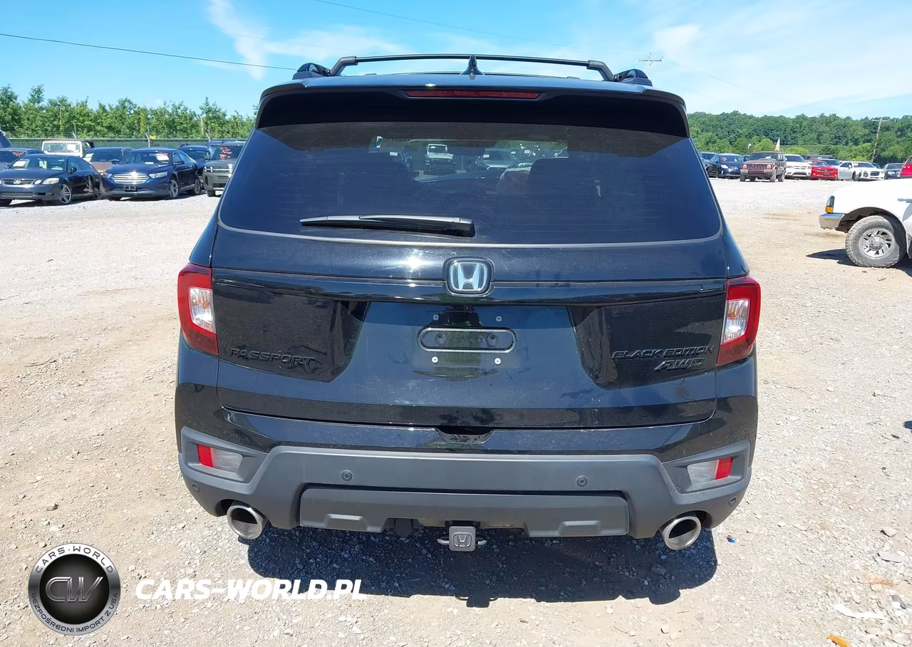 2025 Honda Passport Awd Black VIN:5FNYF8H86SB008005 - 16