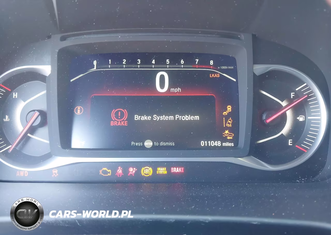 2025 Honda Passport Awd Black VIN:5FNYF8H86SB008005 - 7