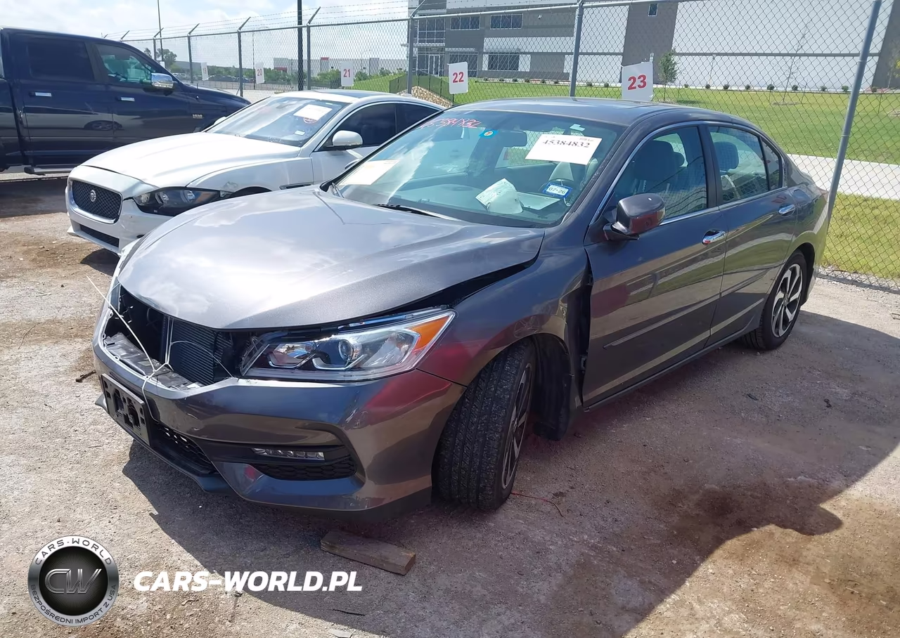 2016 Honda Accord Ex-L VIN:1HGCR2F83GA050490 - 2