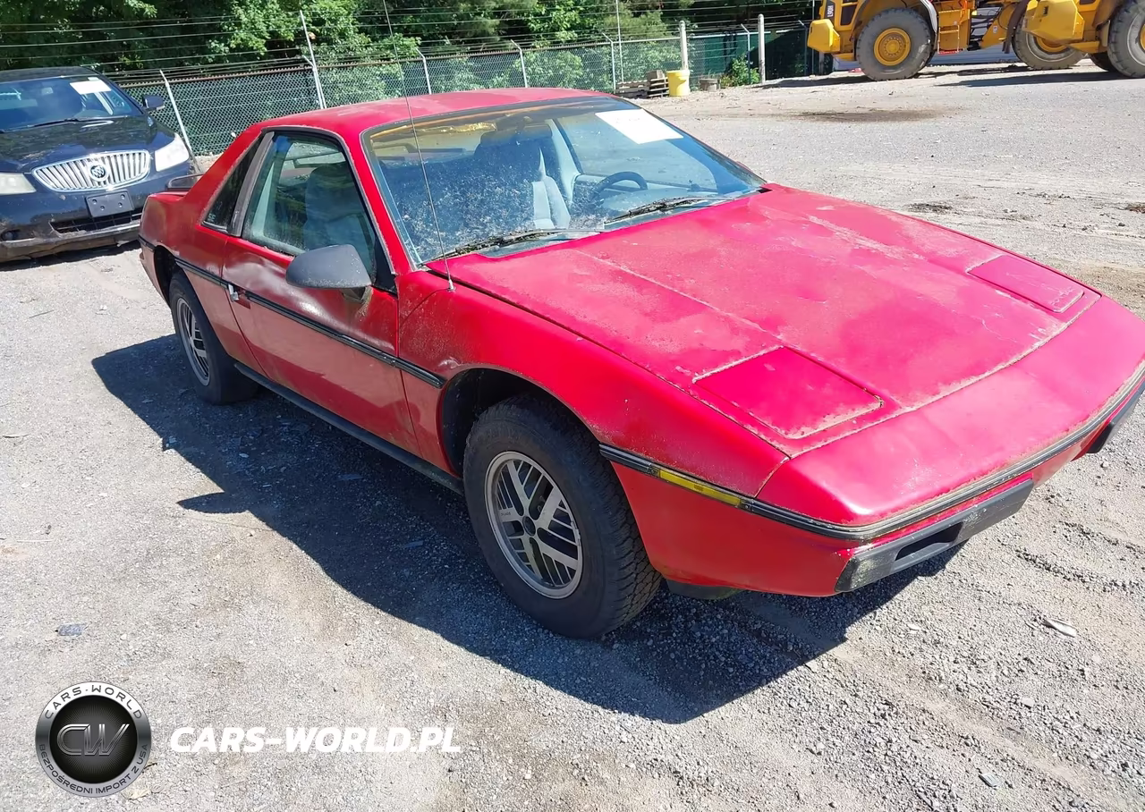 1984 Pontiac Fiero Se
