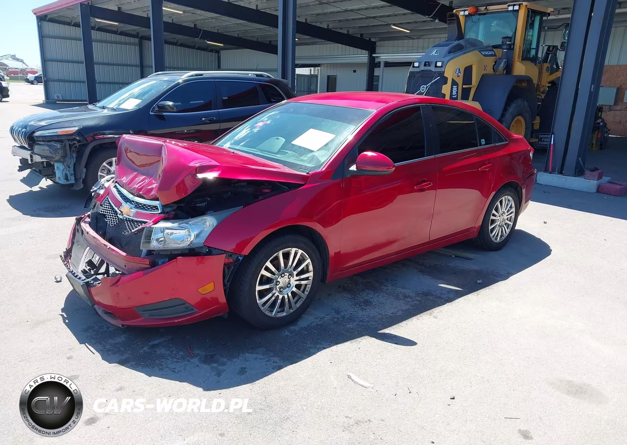 2012 Chevrolet Cruze Eco VIN:1G1PJ5SCXC7369565 - 2