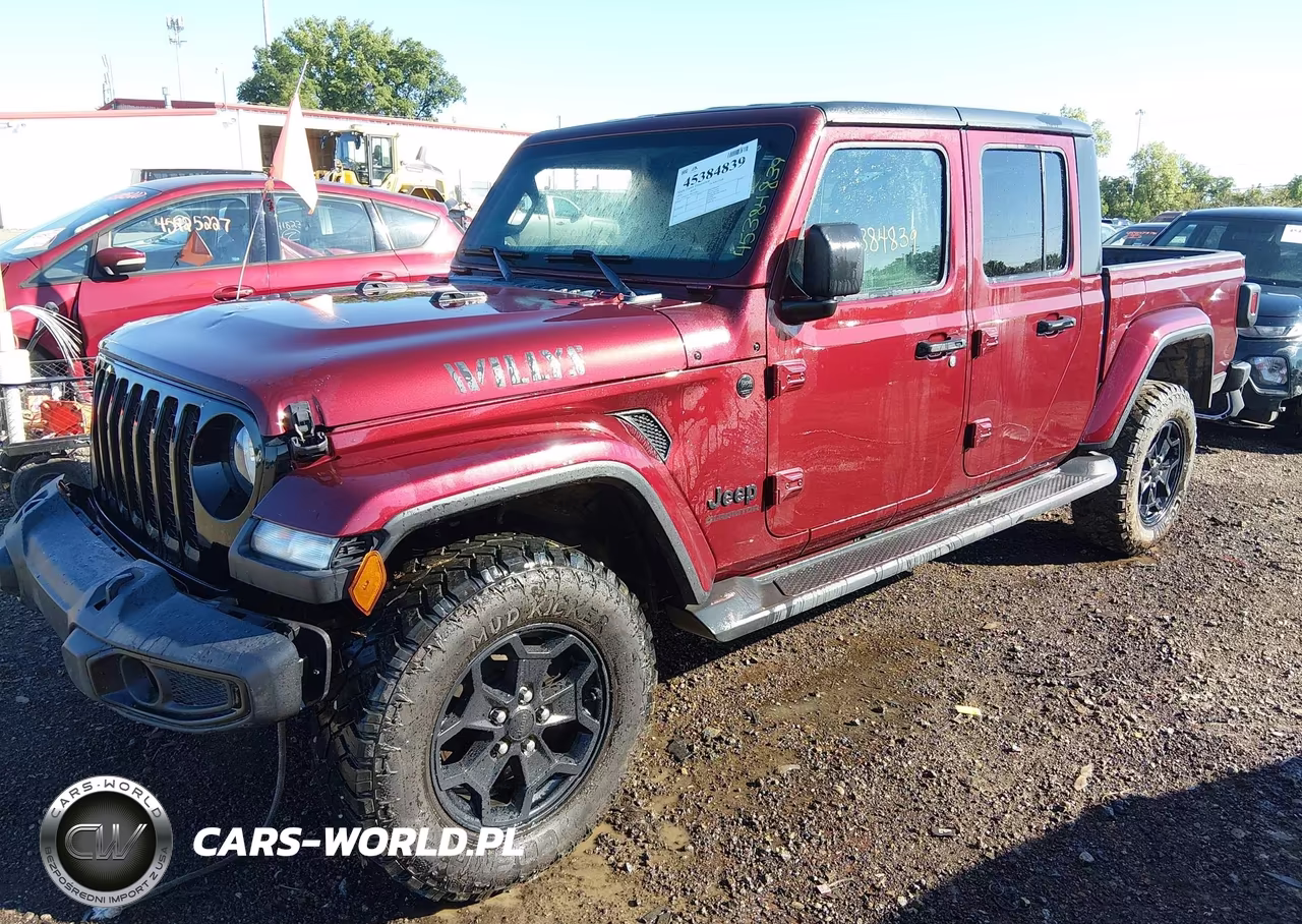 2021 Jeep Gladiator Willys 4X4 VIN:1C6HJTAG7ML523069 - 2